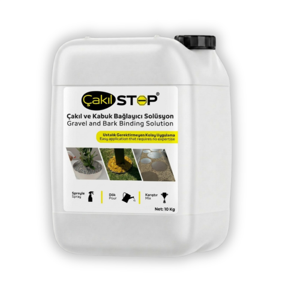 ÇAKILSTOP Su Bazlı Çakıl Sabitleyici (UV’siz) / Kg - 10