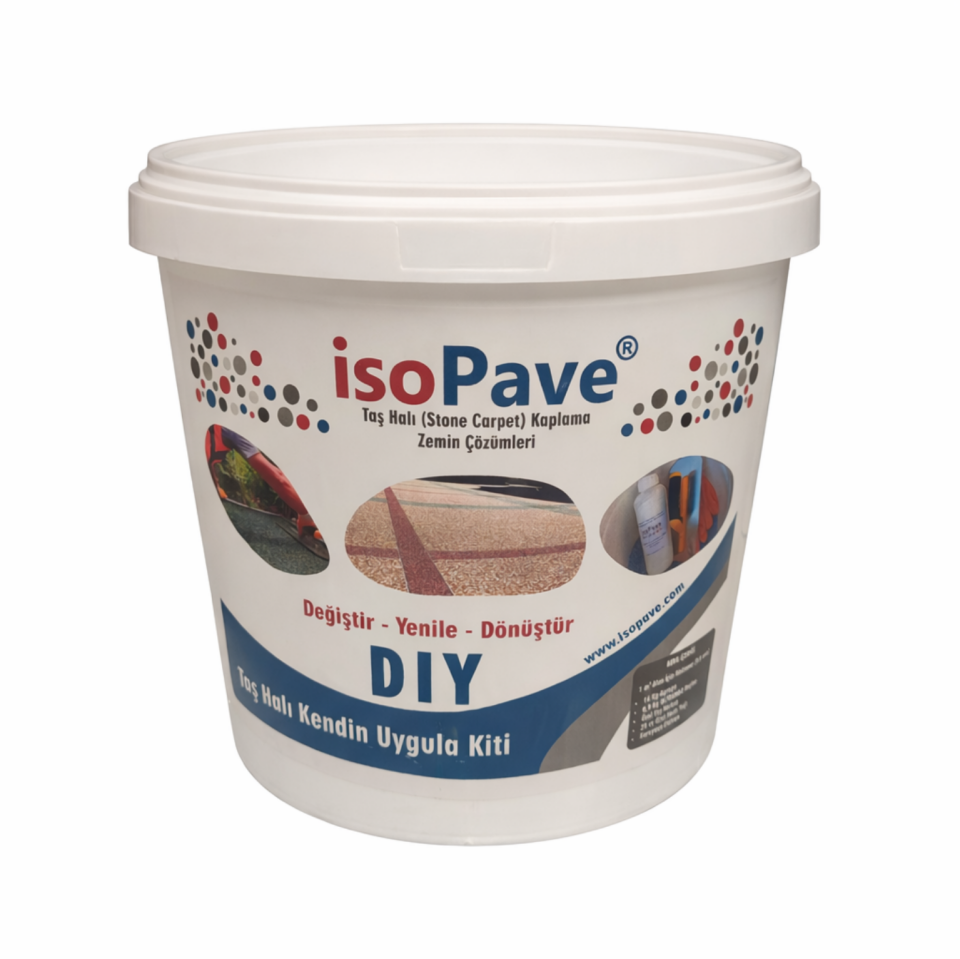 Isopave Taş Halı Kendin Uygula Kiti Malalı (DIY) – Ultramax Reçineli