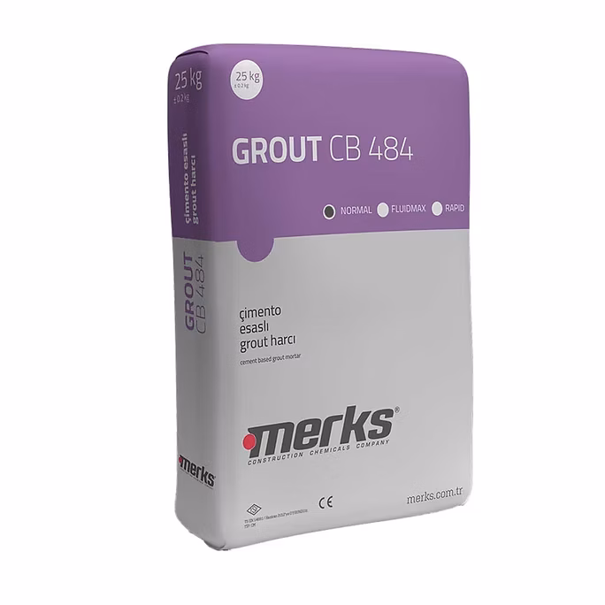 GROUT CB 484 Çimento Esaslı Yüksek Mukavemetli Grout Harcı / Kg - 25