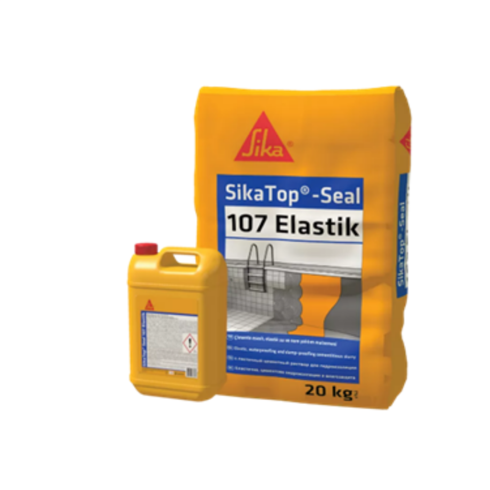 SİKATOP SEAL-107 ELASTİK SET İki Bileşenli Çimento Esaslı Elastik Su Yalıtım Harcı / Kg - 30