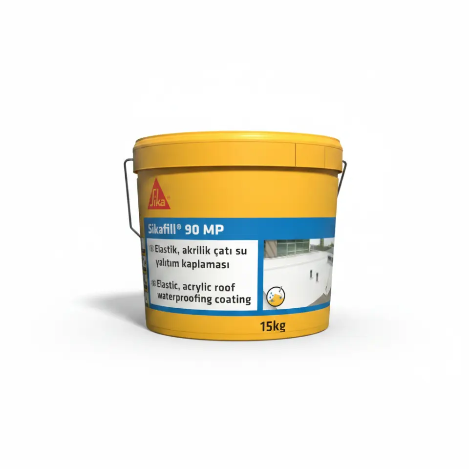 SİKA FILL 90 (ESKİ LİKİT PLASTİK) Akrilik Esaslı Likit Plastik Su Yalıtım Kaplaması / Kg - 12