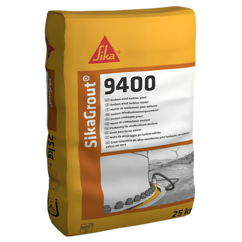 SİKAGROUT 9400 Ultra Yüksek Mukavemetli Çimento Esaslı Büzülme Yapmayan Grout Harcı / Kg - 25
