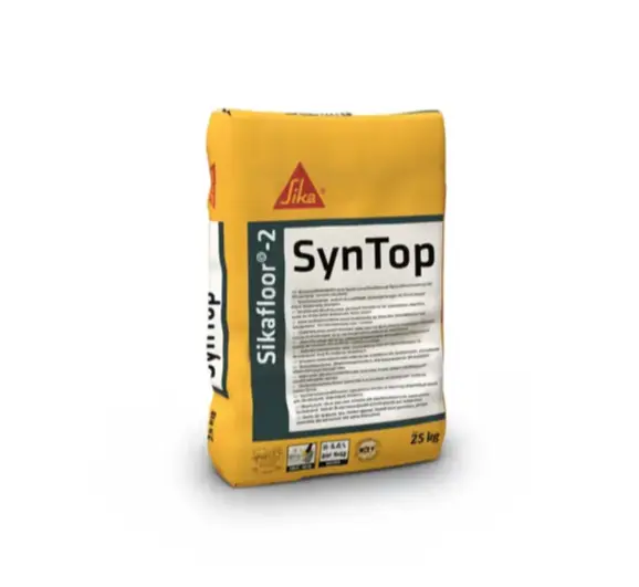 SİKAFLOOR-2 SYNTOP NATUREL CORUNDUM Korund Agregalı Çimento Esaslı Kuru Serpme Yüzey Sertleştirici / Kg - 25