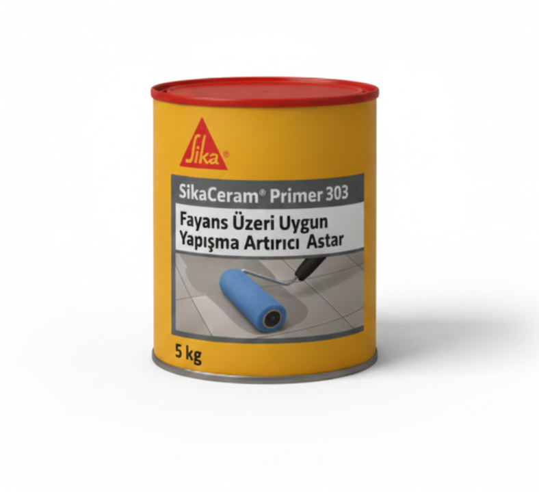 SİKA CERAM PRIMER 303 Emici Olmayan Yüzeyler İçin Astar / Kg - 5