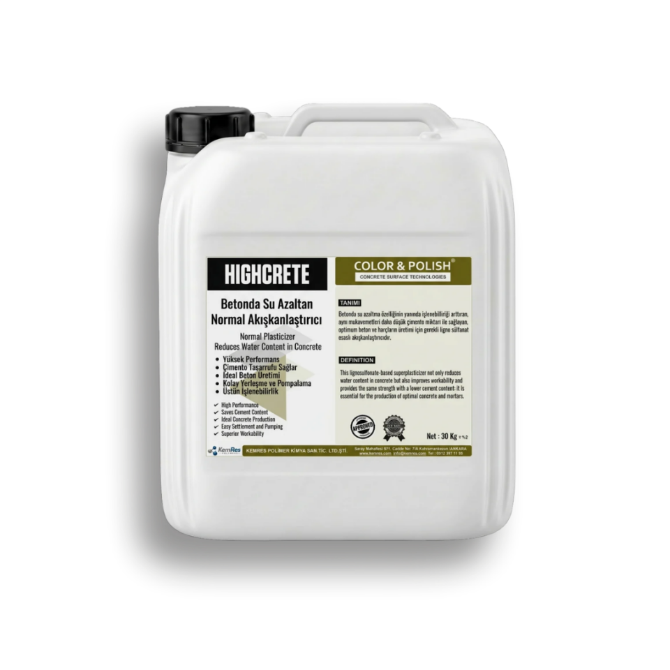 CP HIGHCRETE Normal Akışkanlaştırıcı / Kg - 30